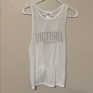 Cute Open Back Victoria Secret Sport Tank Top